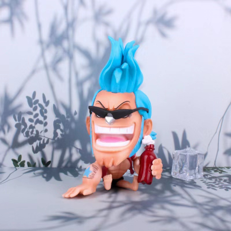 Mô Hình Nhân Vật One Piece Đầu To Dễ Thương Cao 10cm