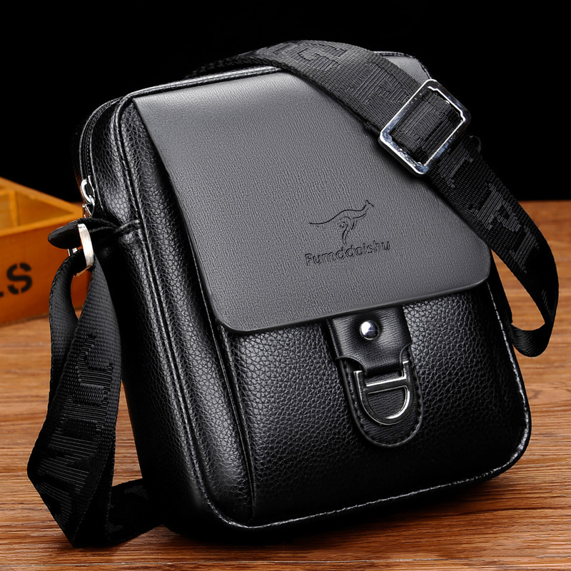 Túi Da Đeo Chéo Đa Chức Năng Phong Cách Doanh Nhân Thời Trang Cho Nam zc294