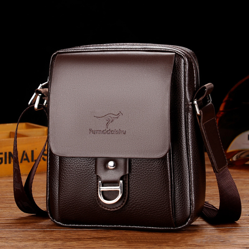 Túi Da Đeo Chéo Đa Chức Năng Phong Cách Doanh Nhân Thời Trang Cho Nam zc294