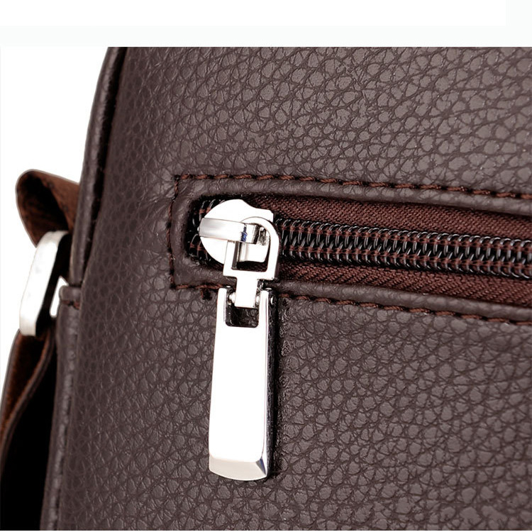 Túi Da Đeo Chéo Đa Chức Năng Phong Cách Doanh Nhân Thời Trang Cho Nam zc294