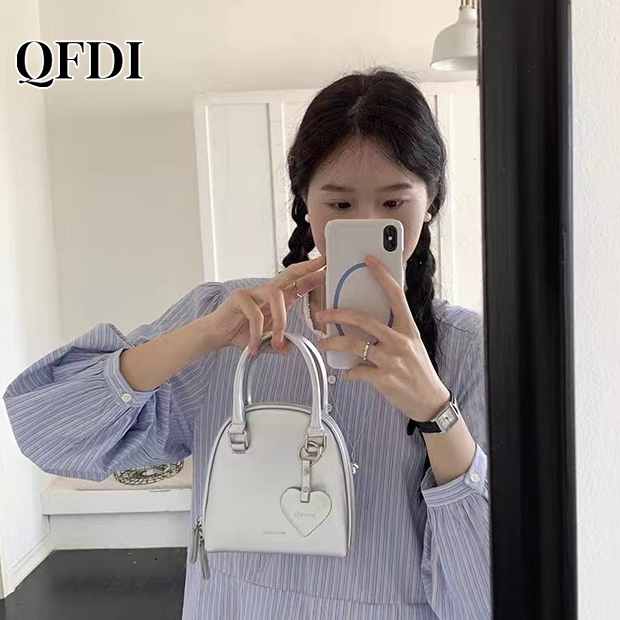Túi đeo chéo QFDI nhỏ nhắn dễ thương phong cách Hàn Quốc cho nữ