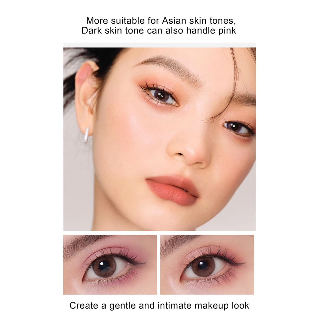 Hoàn Hảo / Nhật Ký Bảng Phấn Mắt Lúa Mì Động Vật Bỏ Túi Hình Bướm Cáo Mèo Cá Koi Niche