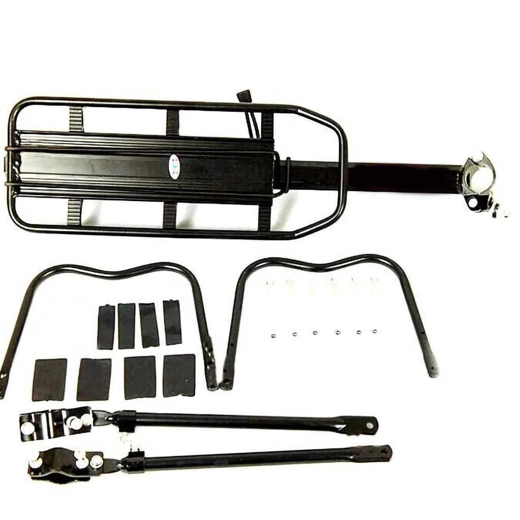 Gác Baga Nhôm Xe Đạp Kẹp Cốt Yên Kệ Yên Sau Gác Baga Gắn Thêm Phía Sau Cho Xe Đạp Vào Cốt Yên Aiseo Biking