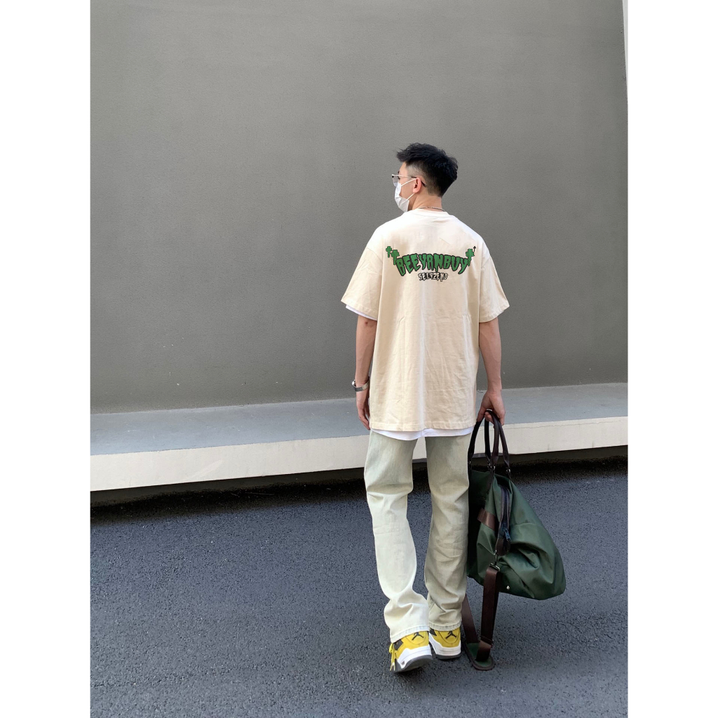 Áo Thun Cotton Ngắn Tay Cổ Tròn Thời Trang Hip Hop Cho Nam