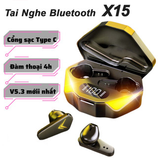 Tai Nghe Bluetooth X15 Tai Nghe Gaming Hifi tương thích với Samsung Oppo