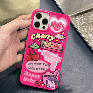 ốp iphone 11/12/13/14 Pro Max cute pink hard shell Case For ốp lưng iphone 11,12,13,14,11PM,12PM,13PM,14PM