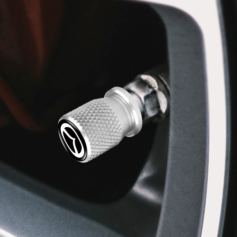 Set 4 Nắp Van Bánh Xe Hơi Mazda 5 6 323 626 RX8 CX5 CX-4 MX3 MX5 Atenza Axela