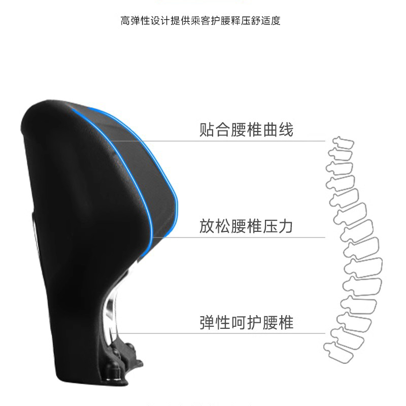 Đệm Tựa Lưng Gắn Ghế Sau Xe Máy HONDA PCX125 2014-2020 PCX150 2014-2018