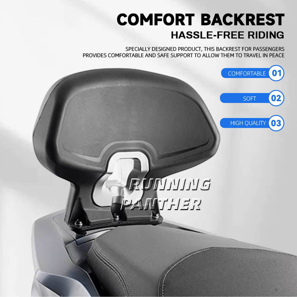 Đệm Tựa Lưng Gắn Ghế Sau Xe Máy HONDA PCX125 2014-2020 PCX150 2014-2018