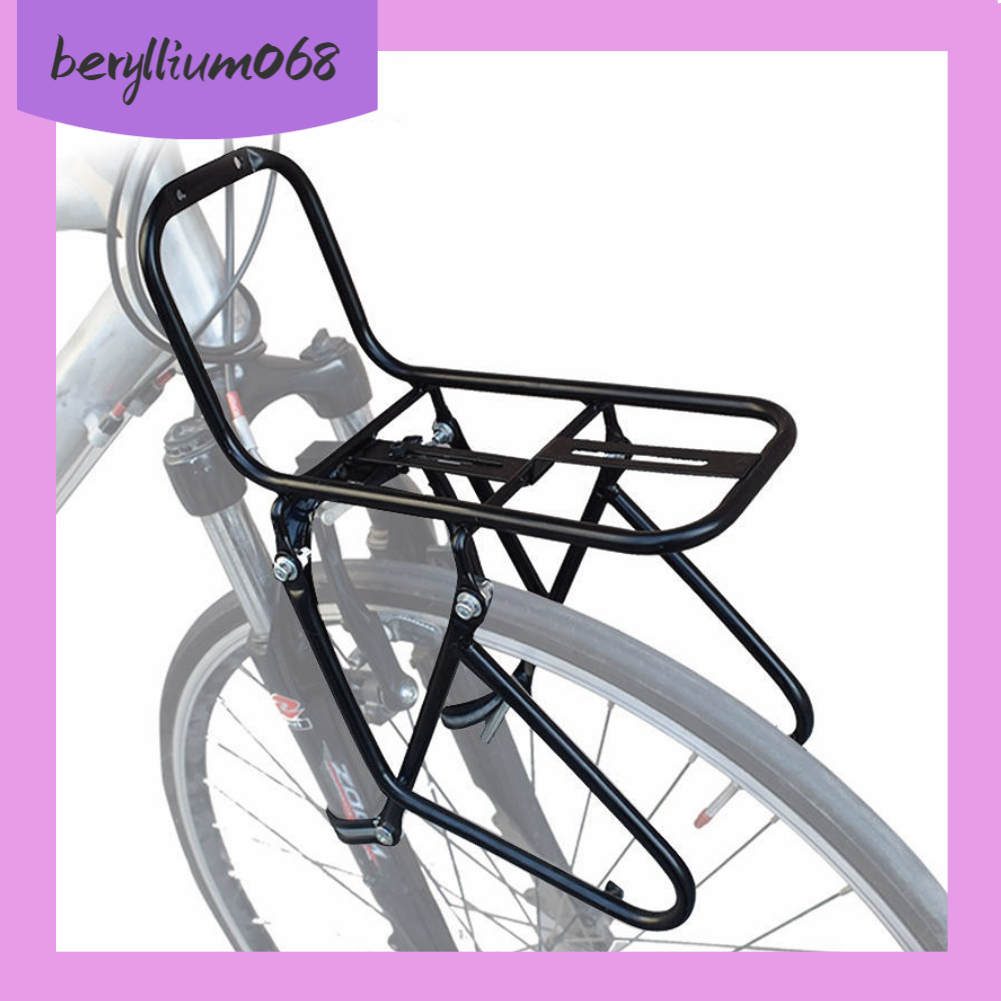baga trước xe đạp - đi Kệ hành lý hàng hóa 25x15x15cm bằng thép không gỉ - Beryllium068
