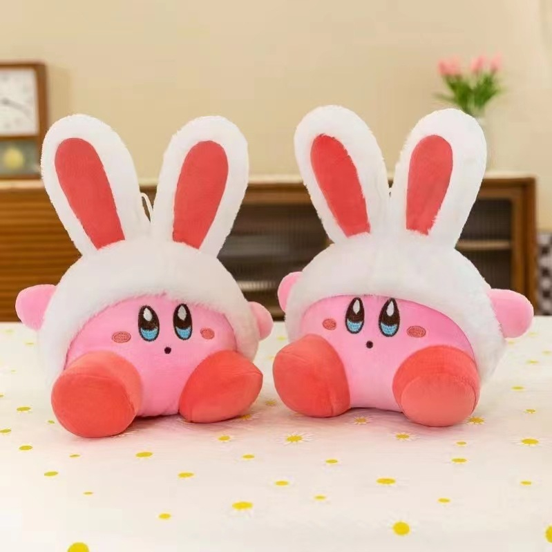 Gấu bông hình nhân vật hoạt hình kirby dễ thương Gối Nhồi Bông sang trọng