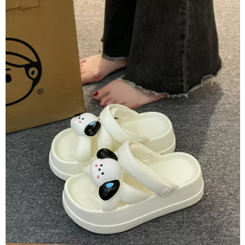 Dép lê hai mang đế dày nữ 2023 thời trang dép La Mã