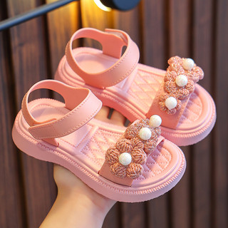 Giày Sandal Công Chúa Đế Mềm Cỡ Lớn Phong Cách La Mã Thời Trang Mùa Hè 2023 Cho Bé Gái