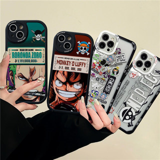 Ốp Điện Thoại tpu Mềm Họa Tiết one piece Cho iphone 15 7 8 plus 15 14 11 12 13 pro max x xr xs max 6 6s plus se 2020