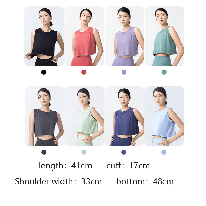 Áo Thun Thể Thao Sát Nách Chất Liệu Co Giãn Thoáng Khí Thời Trang Cho Nữ