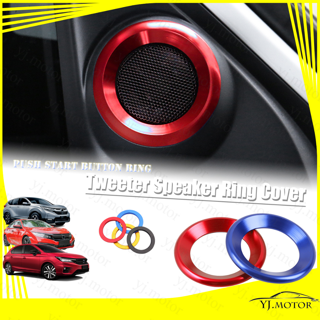 Vòng Đệm Bảo Vệ Nút Khởi Động Xe Hơi Honda City GN / City Hatchback Tweeter 10th Civic 5th CR-V
