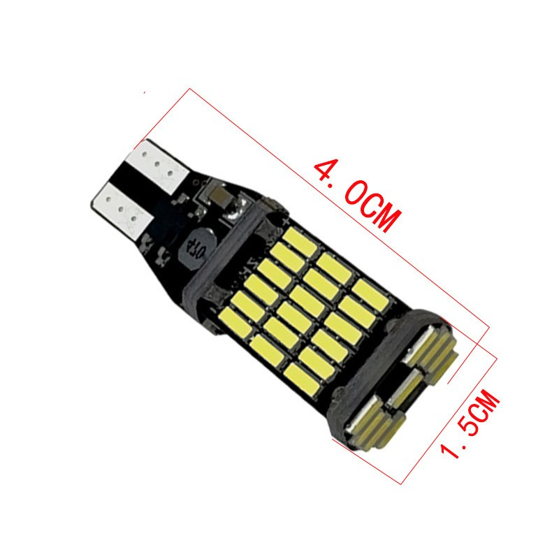 Đèn LED Lùi Xe Hơi T15 45SMD 4014