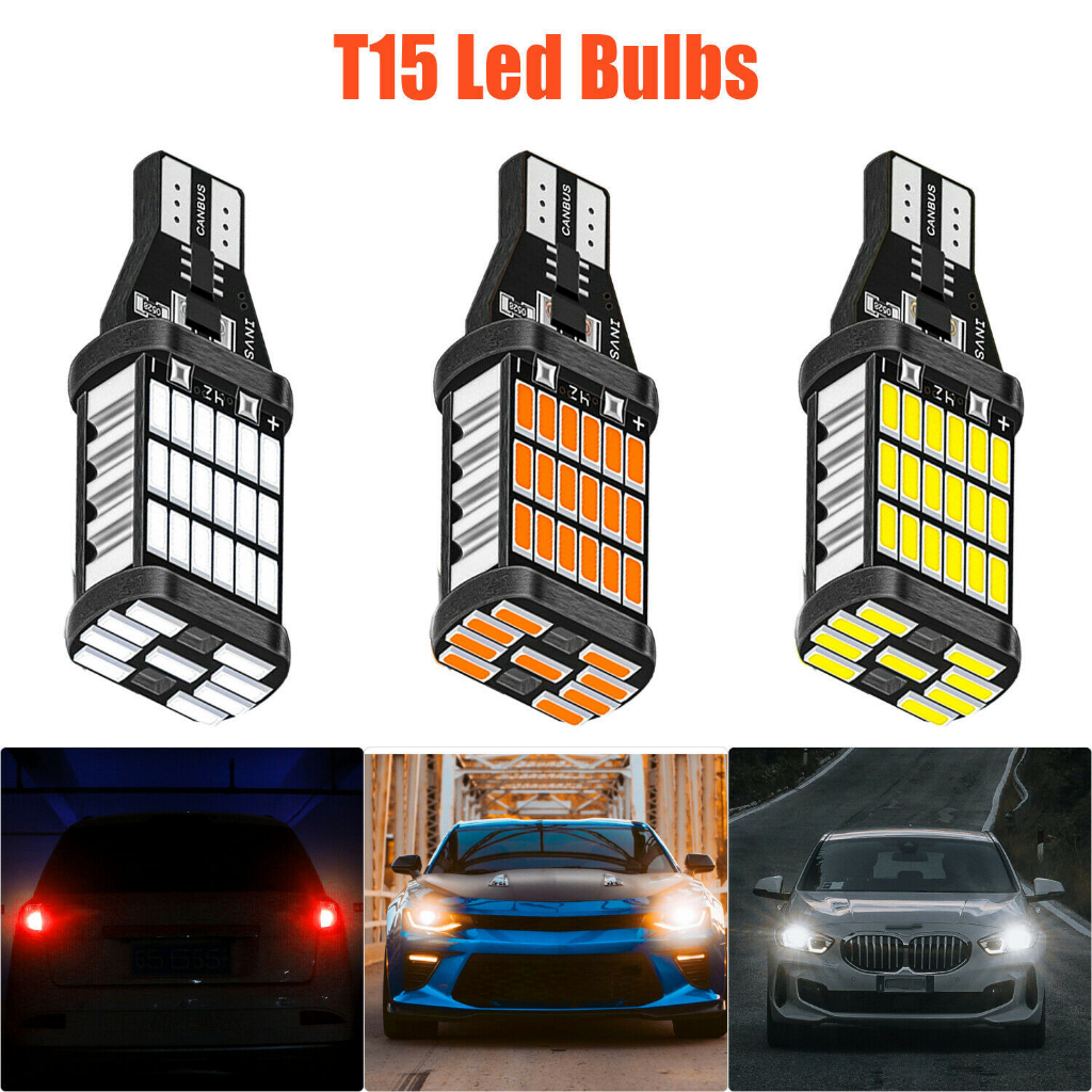 Đèn LED Lùi Xe Hơi T15 45SMD 4014