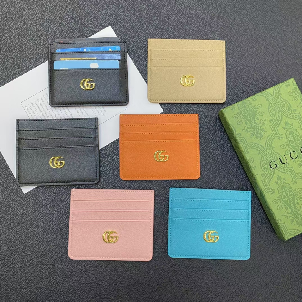 Ví Đựng Thẻ Siêu Mỏng Họa Tiết Da Trái Vải Thương Hiệu Hoa Kỳ