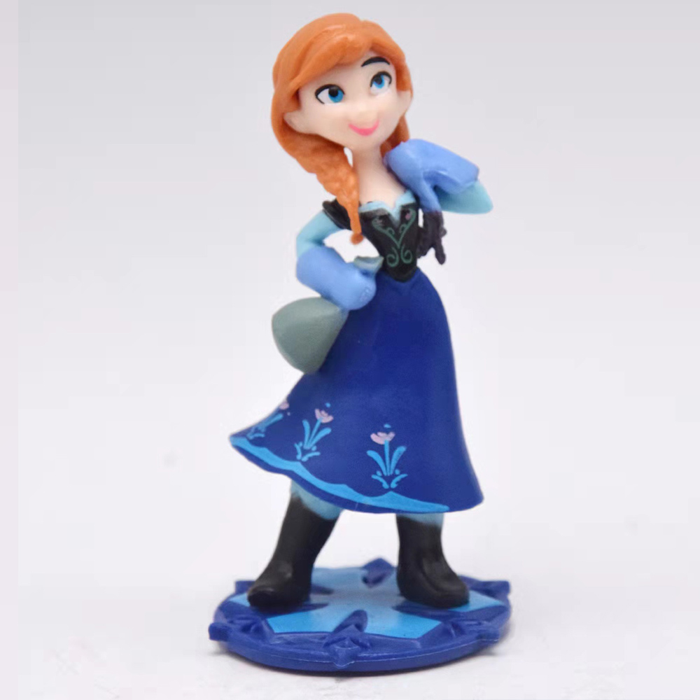 DISNEY Set 6 Mô Hình Nhân Vật Phim Frozen 8-10cm