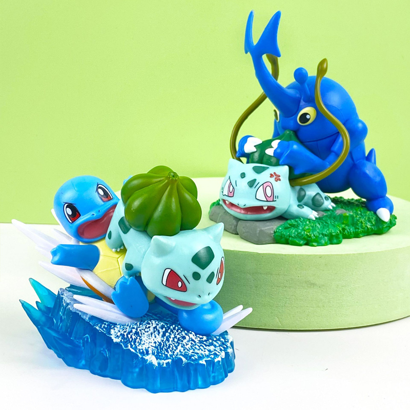 Set 3 Mô Hình Nhân Vật Phim Hoạt Hình Pokemon 7.5-10cm