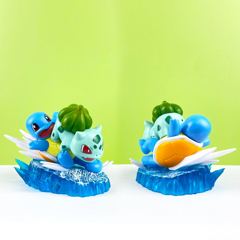 Set 3 Mô Hình Nhân Vật Phim Hoạt Hình Pokemon 7.5-10cm