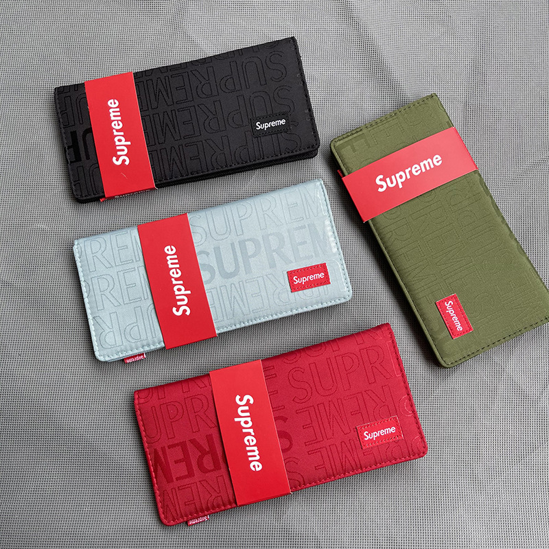 Ví Dài Thêu Chữ Supreme Thời Trang