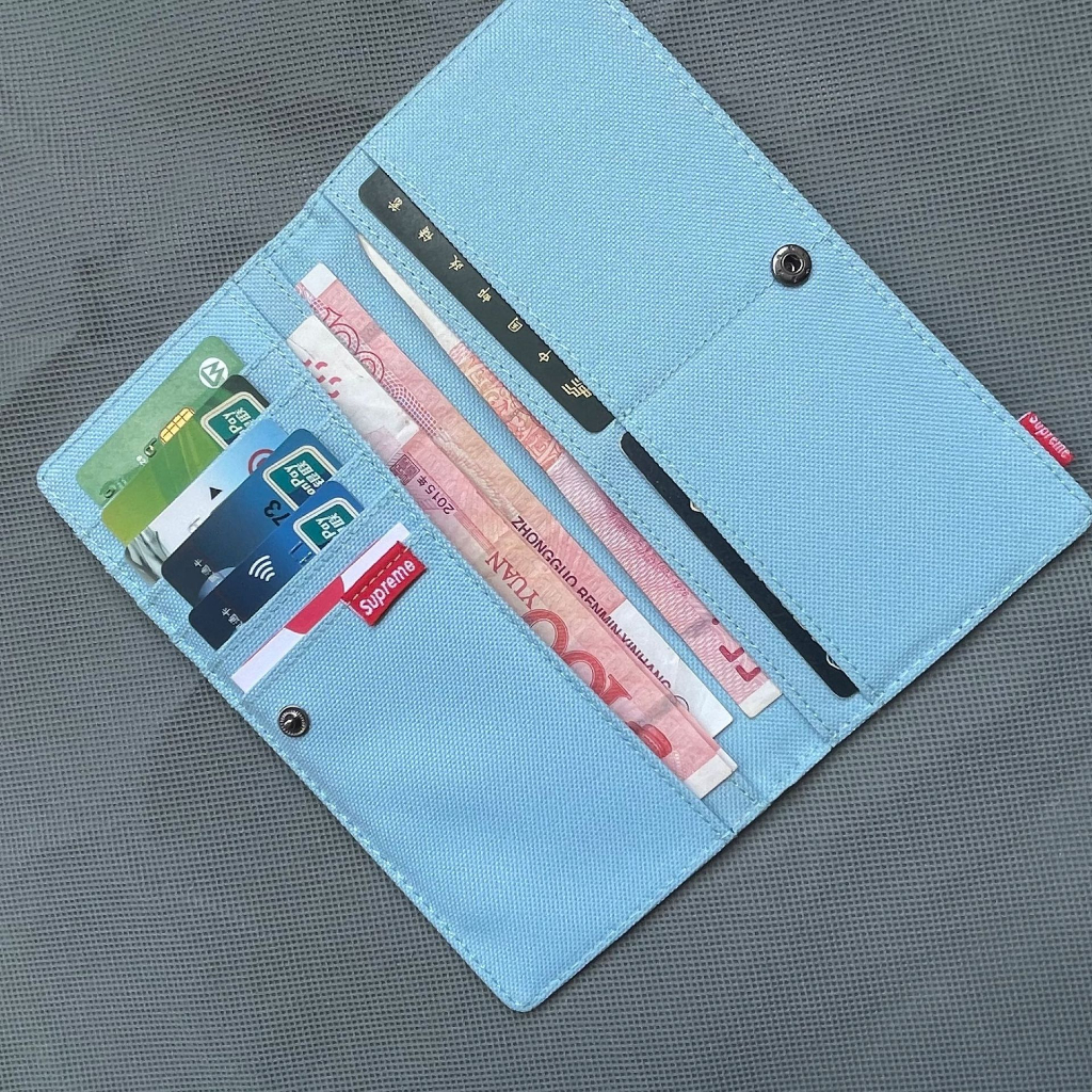 Ví Dài Thêu Chữ Supreme Thời Trang