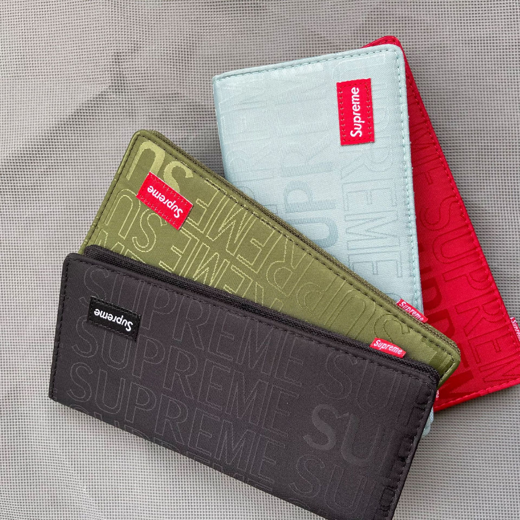 Ví Dài Thêu Chữ Supreme Thời Trang
