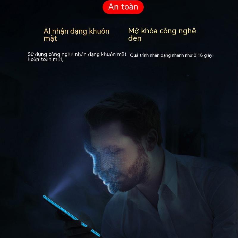 Màn Hình Lớn M50 pro 6.8-inch / Màn Hình HD / Nhiều camera / Nhận Diện / 8 + 256G