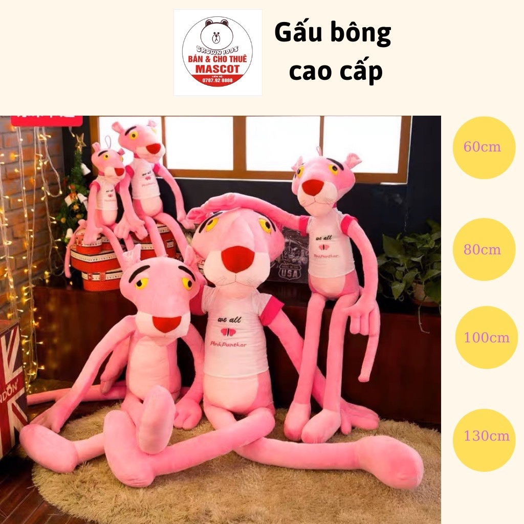 Báo Hồng Nhồi Bông Dễ Thương Dùng Làm Gối Ôm