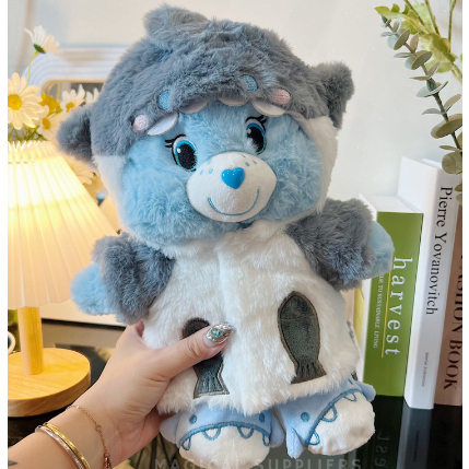 30cm Care Bear Gấu Bông Màu Cầu Vồng Đáng Yêu Dành Cho Gấu nhồi bông mềm mại phong cách phong cách