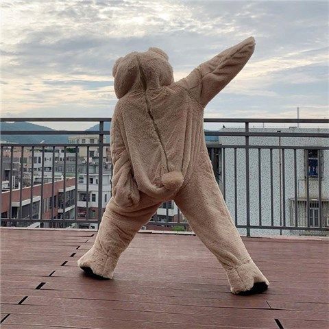 Trang Phục Múa Búp Bê Gấu Nhảy Múa Mùa Hè Bơm Hơi Có Thể Mặc Ở Toàn Thân Có Thể Đi Bộ