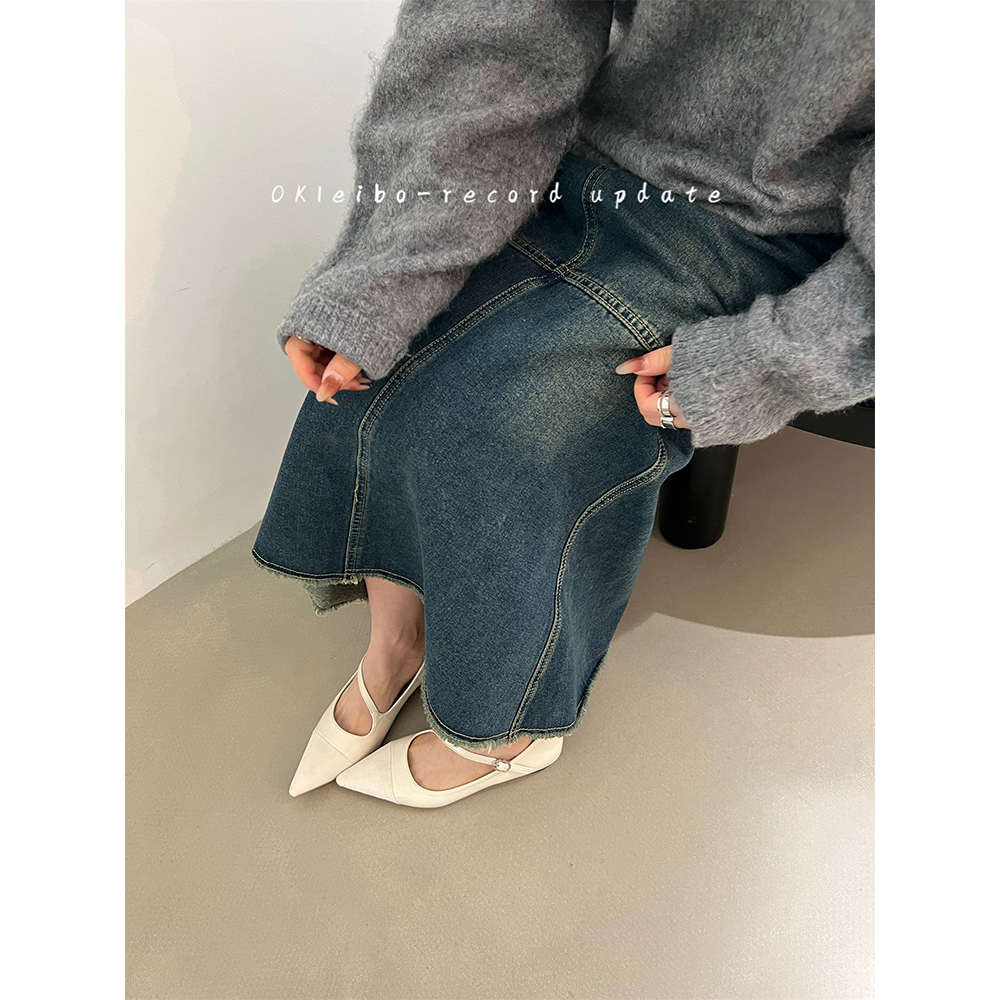 Giày Búp Bê Mũi Nhọn Đế Mềm Thời Trang Xuân Thu Cho Nữ