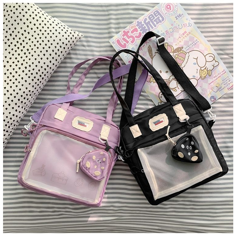 Just STAR Túi vải Nhật Bản Ý Hợp Thời Trang Cho Học Sinh