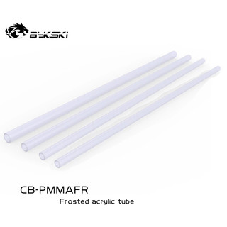 Set 4 Ống Cứng Cáp PMMA / PMMA / Acrylic Nhám (OD12mm / OD14mm / OD16mm) + Độ Dày 2mm + 50cm