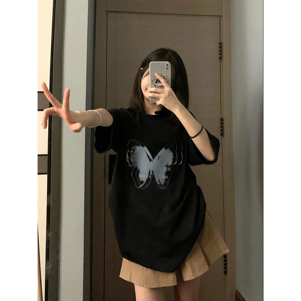 Áo Thun Tay Ngắn Màu Trắng Chất Liệu cotton Cao Cấp Thời Trang