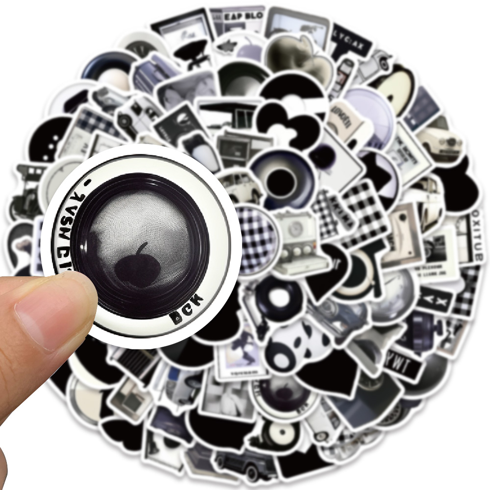 Set 100 Sticker Hoạt Hình Đáng Yêu Dán Ván Trượt