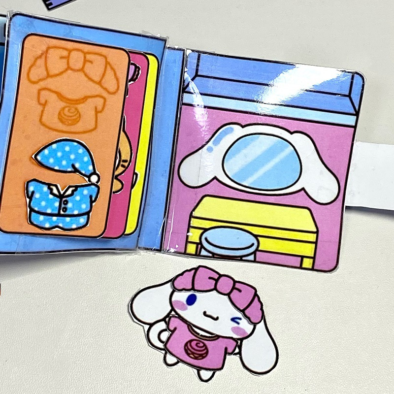 Sách Hạt Đậu Nửa Thủ Công Dễ Thương Giáo Dục Cho Bé diy