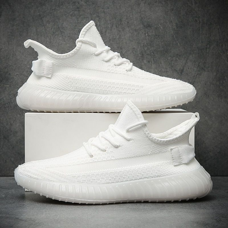 SHANMUSENLIN, Giày athleisure dệt ruồi thoáng khí mới dành cho nam Đáy mềm