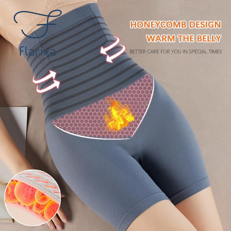 Flarixa  Quần Lót Nữ Cạp Cao Định Hình Eo Thon