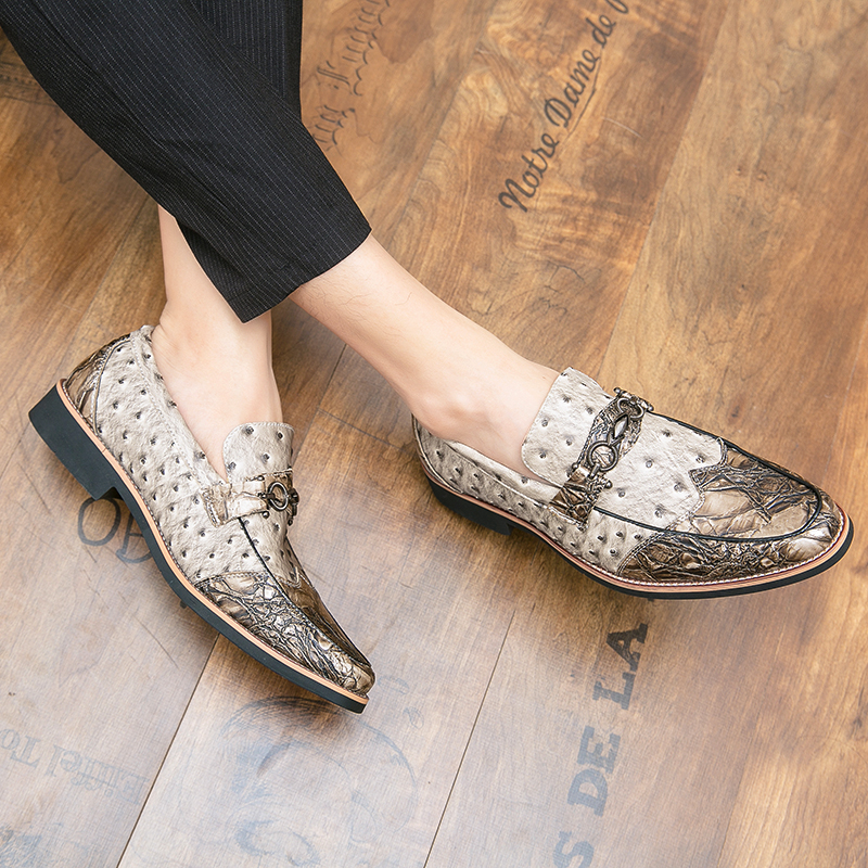 Giày Lười Da Mềm Thời Trang Cho Nam