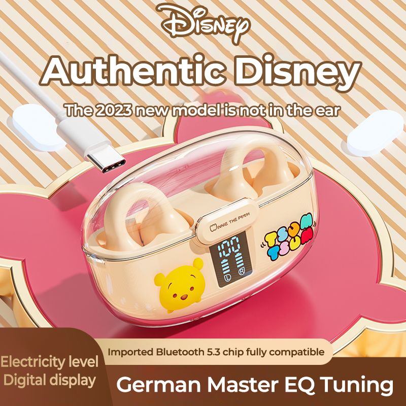 Bộ Tai Nghe Bluetooth 5.3 Không Dây Âm Thanh HIFI Chống Nước Disney J300