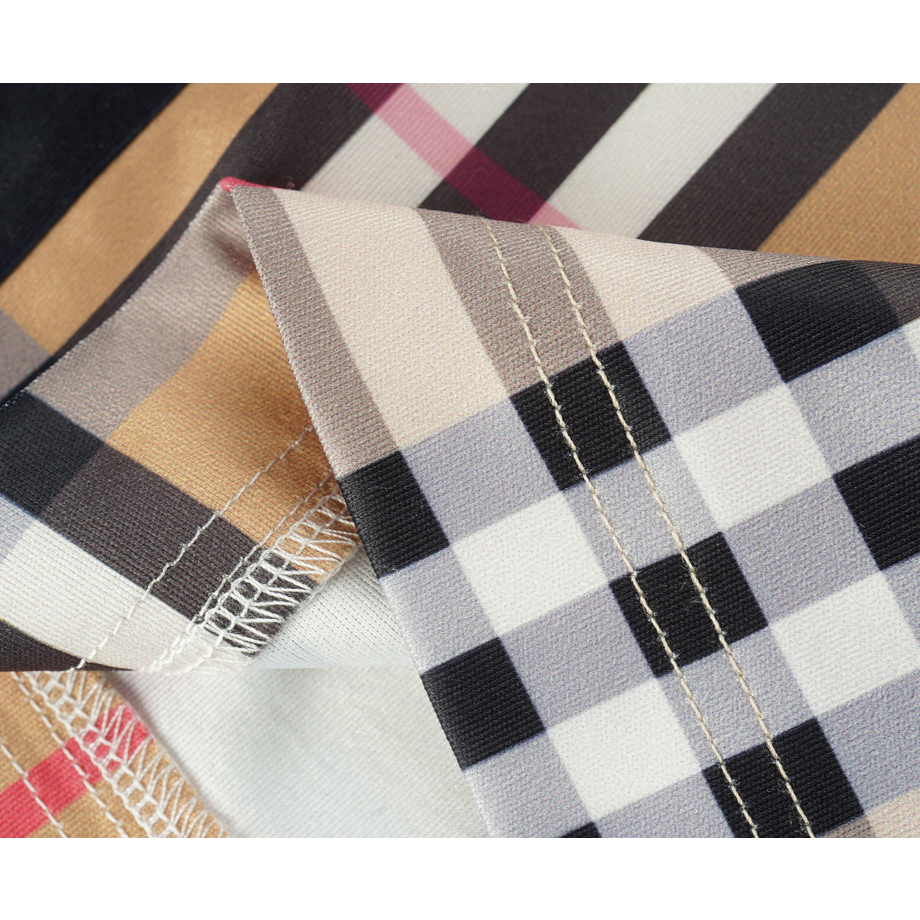 Quần Short unisex Bằng Vải cotton In Họa Tiết Burberr Sành Điệu