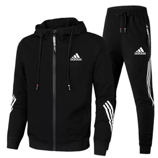 Adidas adidas 2023 Phong Cách Mới Brazil Xu Hướng Dây Kéo Thể Thao Thông Thường Nam Chạy Bộ Thể Thao Dài Tay Thể Thao Áo Thể Thao Quần Áo Hai-