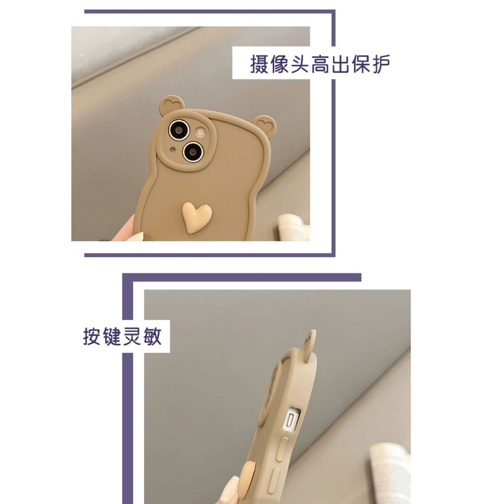 Dễ Thương Ốp Điện Thoại Mềm Hình Tai Mèo Đáng Yêu Cho iphone 15promax 15 15pro 14 14 pro 14 pro max 11 12 promax 13 pro max