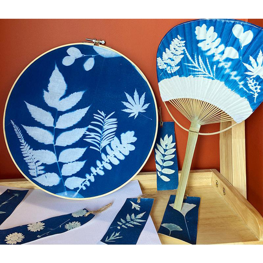 Jacquard Cyanotype on Vải Tự Làm - 50ml