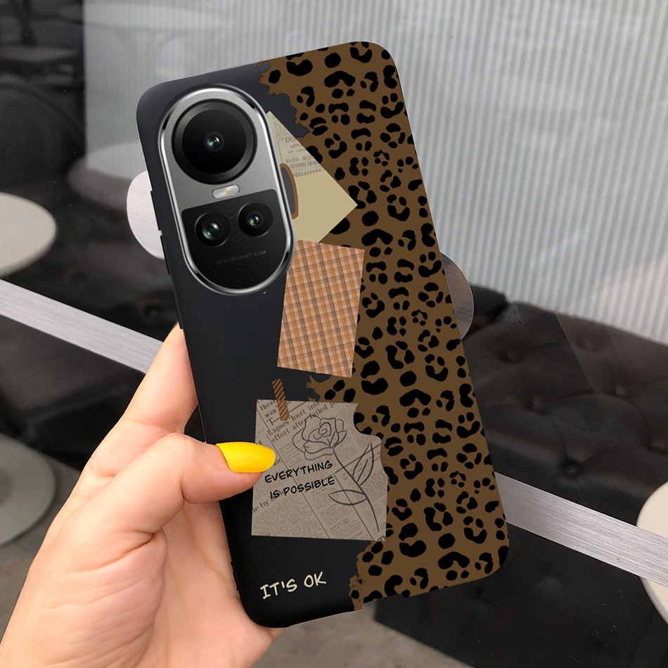 Ốp Điện Thoại Silicon Mềm In Họa Tiết Thời Trang Dành Cho OPPO Reno 10 10 Pro 5G 2023 Reno 10 10 Pro Cph 2525 Cph 2531