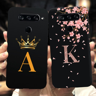 Ốp điện thoại mềm in chữ dễ thương cho lg v40 thinq case v405 lm-v405 lm-v409n lg v40 thinq