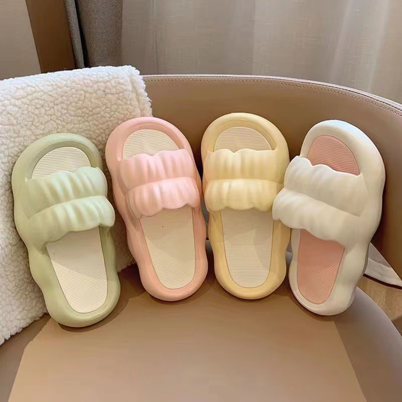 FEIJIANU Dép xỏ ngón dép kiểu nữ đi chơi dép bánh mì Thoải Mái Xinh Xắn 29Z2307218